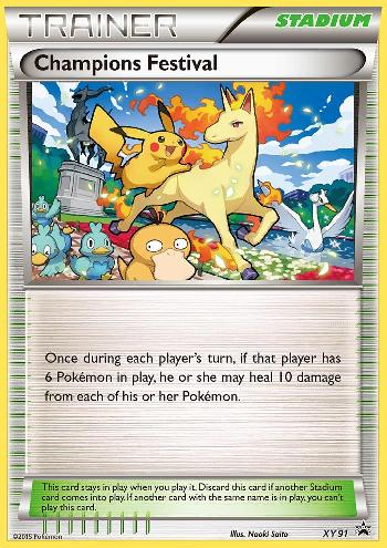 Champions Festival (XY91) (2015) [XY: Black Star Promos] | Mindsight Gaming