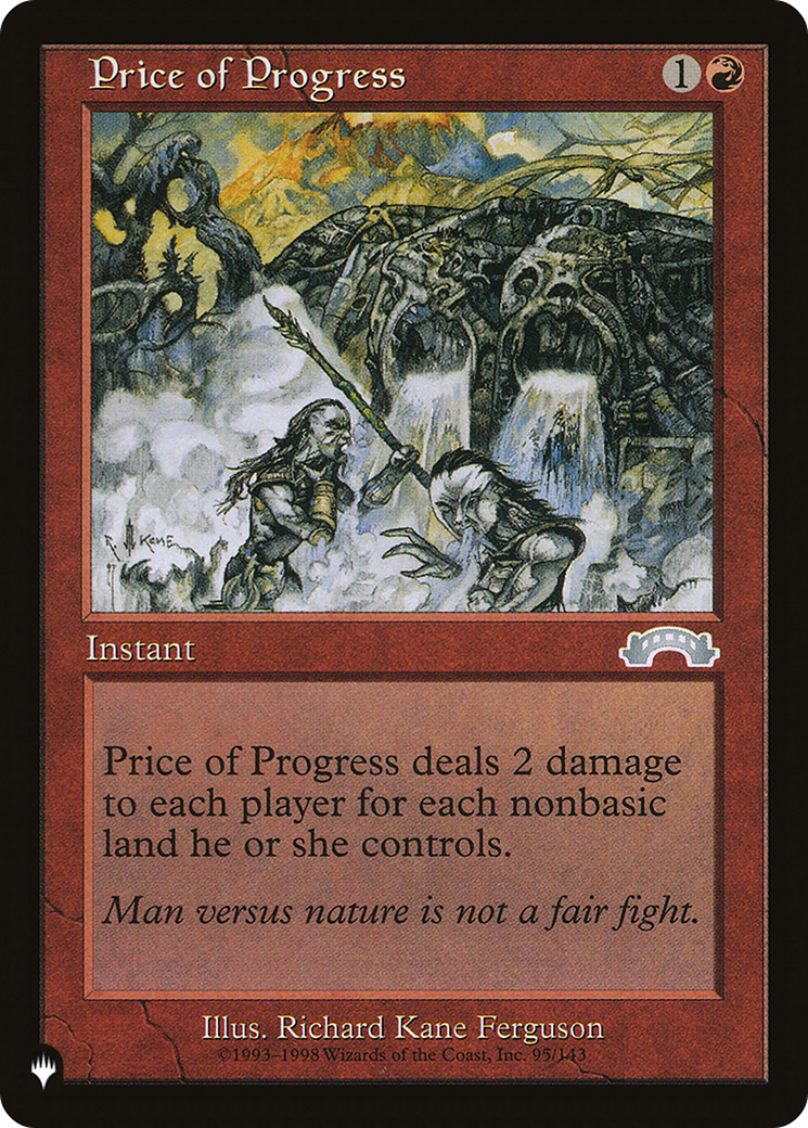 Price of Progress (EXO) [The List Reprints] | Mindsight Gaming