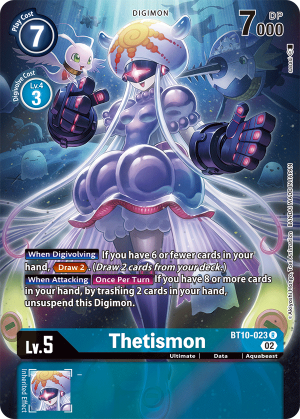 Thetismon [BT10-023] (Alternate Art) [Xros Encounter] | Mindsight Gaming