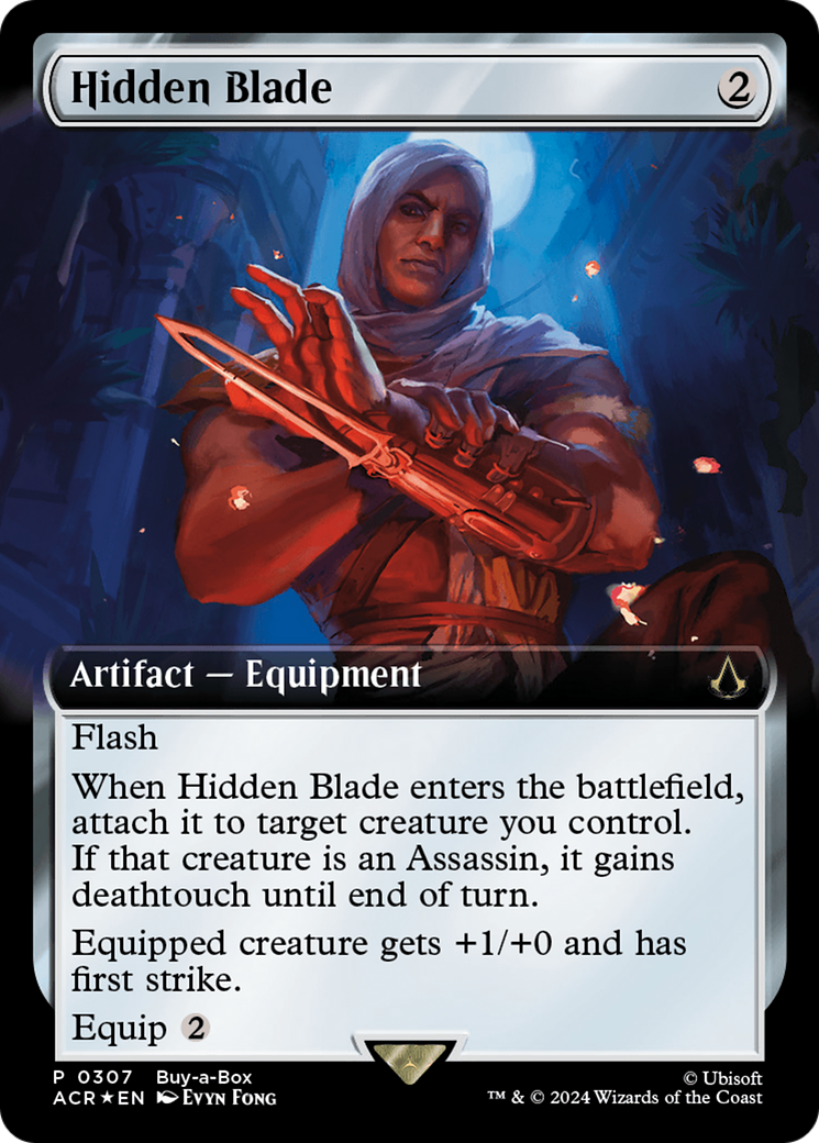 Hidden Blade (Extended Art) [Assassin's Creed Promos] | Mindsight Gaming
