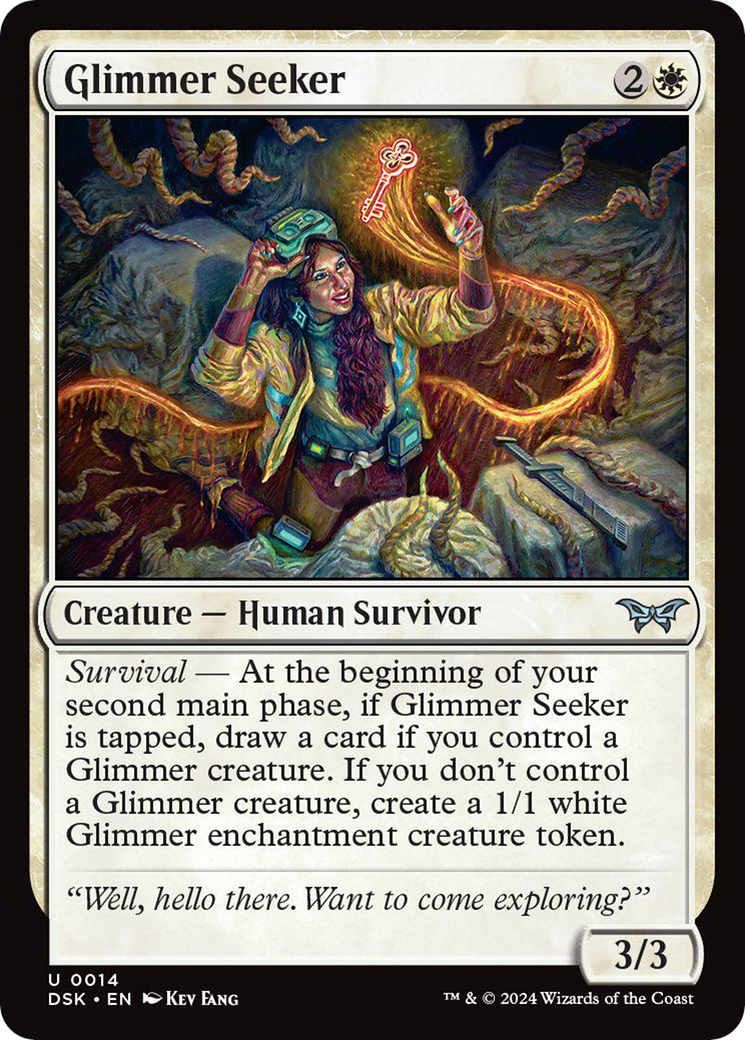 Glimmer Seeker [Duskmourn: House of Horror] | Mindsight Gaming