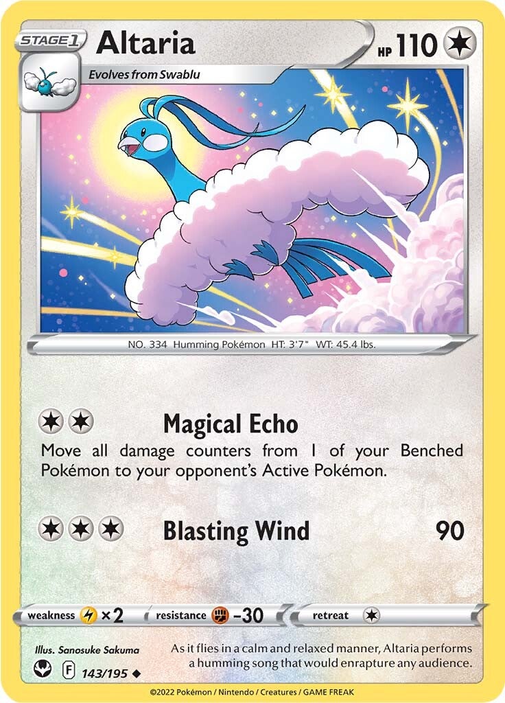 Altaria (143/195) [Sword & Shield: Silver Tempest] | Mindsight Gaming