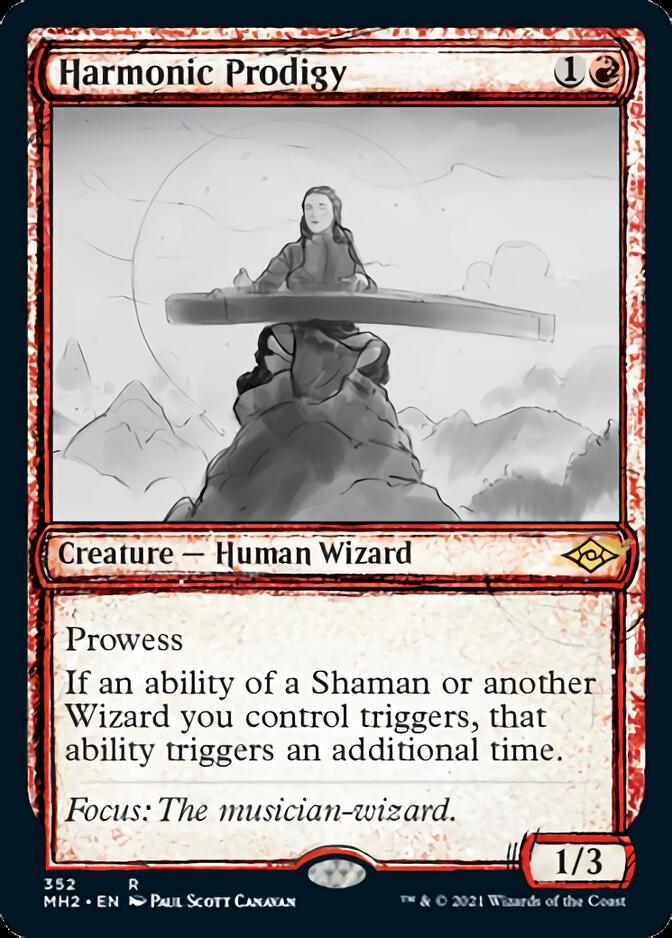 Harmonic Prodigy (Sketch) [Modern Horizons 2] | Mindsight Gaming