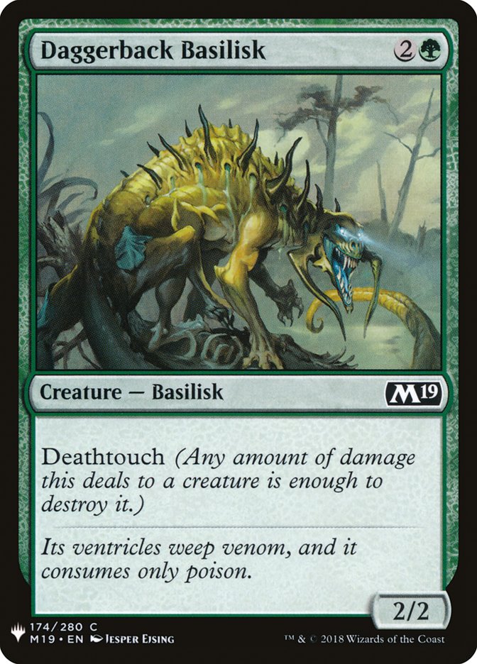 Daggerback Basilisk [Mystery Booster] | Mindsight Gaming