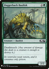 Daggerback Basilisk [Mystery Booster] | Mindsight Gaming