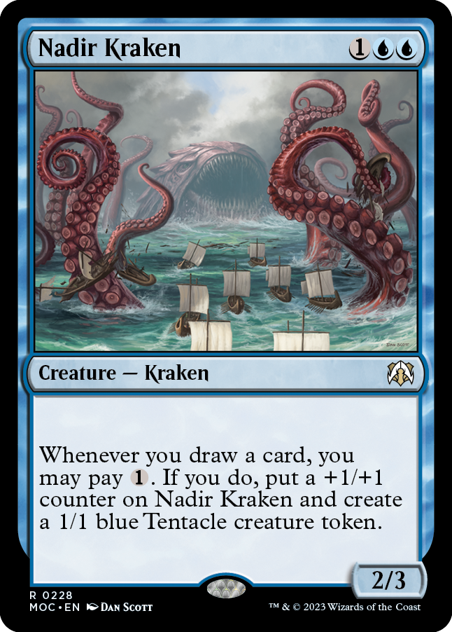 Nadir Kraken [March of the Machine Commander] | Mindsight Gaming