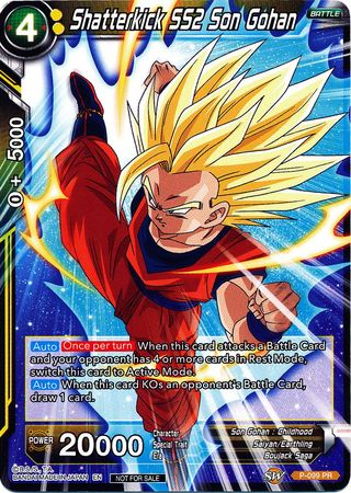 Shatterkick SS2 Son Gohan (P-099) [Promotion Cards] | Mindsight Gaming