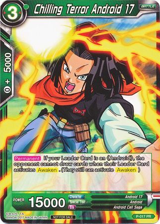 Chilling Terror Android 17 (Foil) (P-017) [Promotion Cards] | Mindsight Gaming