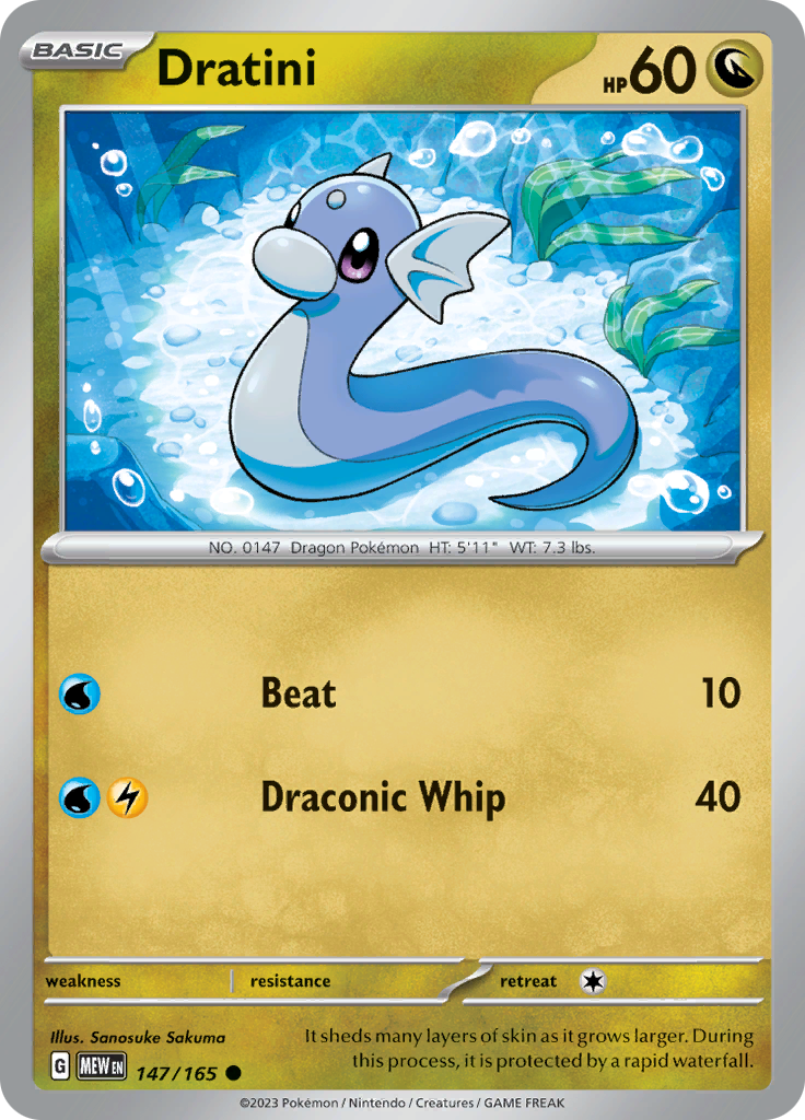 Dratini (147/165) [Scarlet & Violet: 151] | Mindsight Gaming