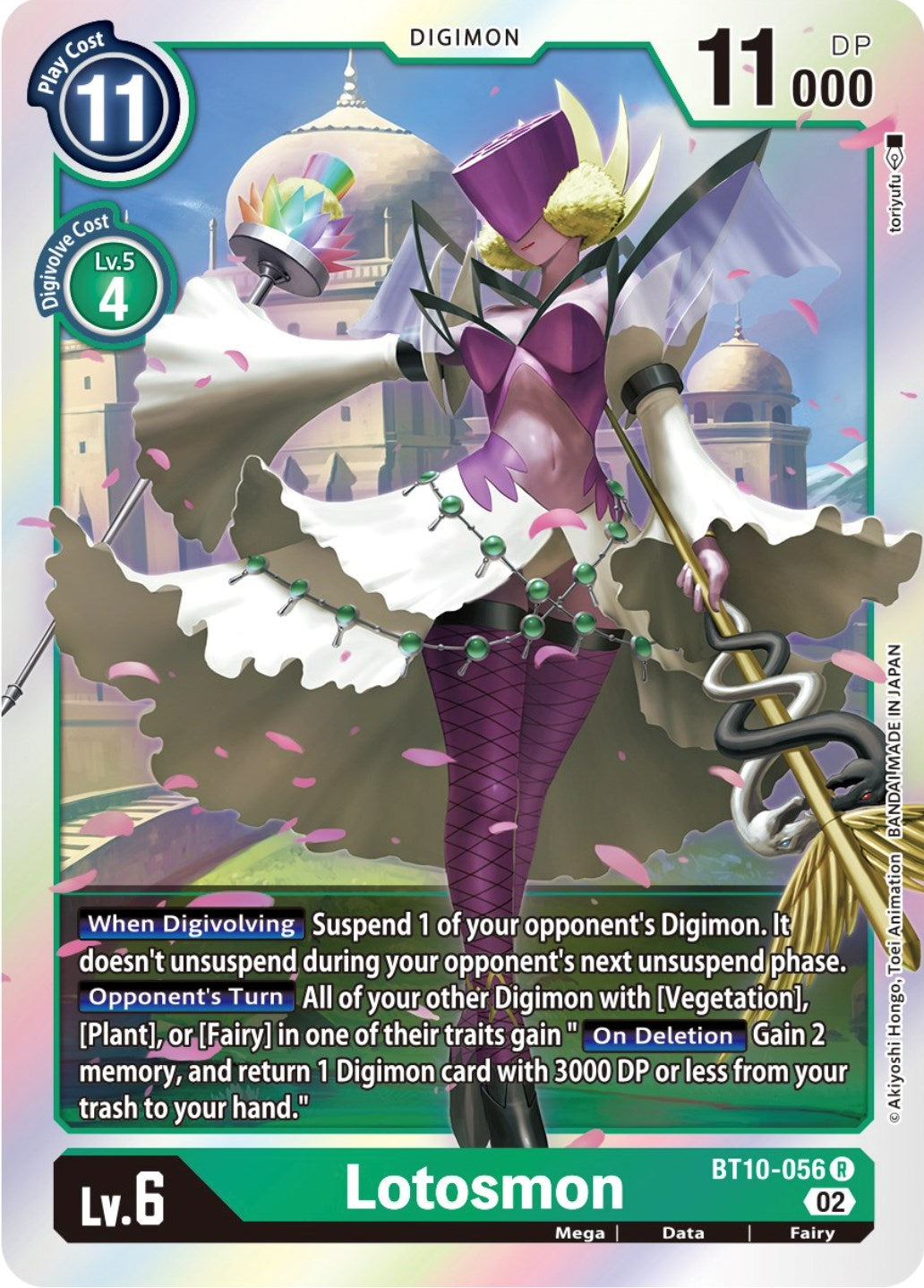 Lotosmon [BT10-056] [Xros Encounter] | Mindsight Gaming