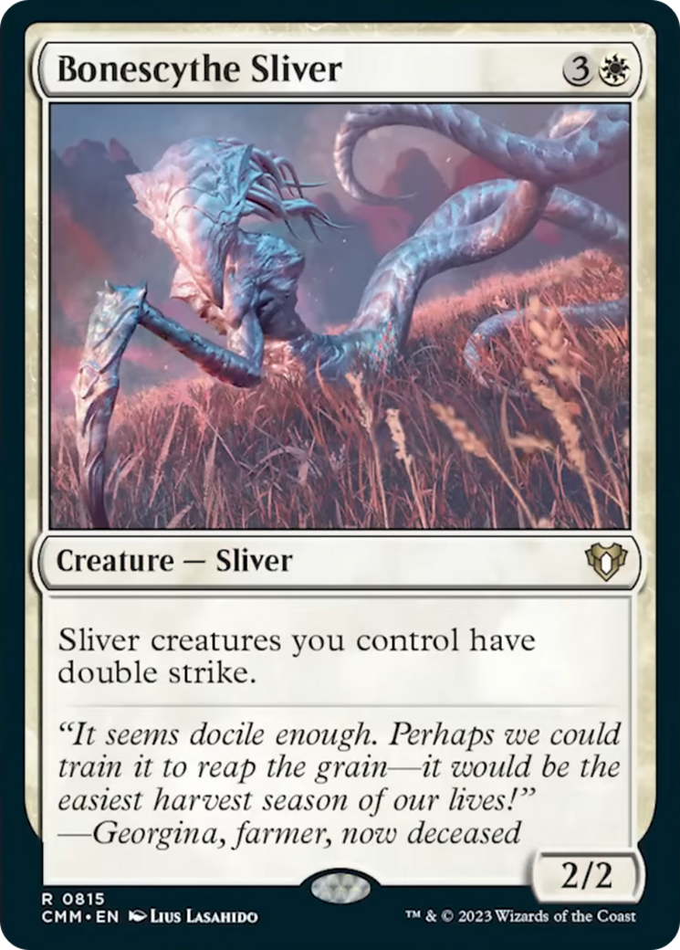 Bonescythe Sliver [Commander Masters] | Mindsight Gaming