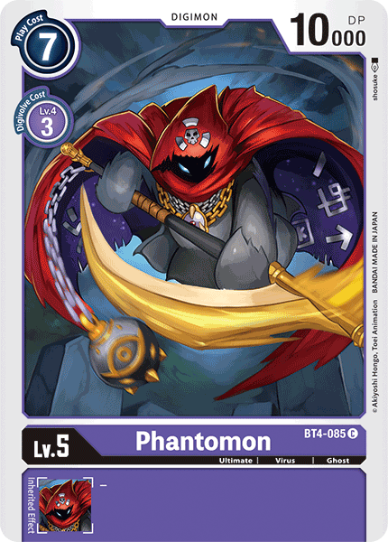 Phantomon [BT4-085] [Great Legend] | Mindsight Gaming