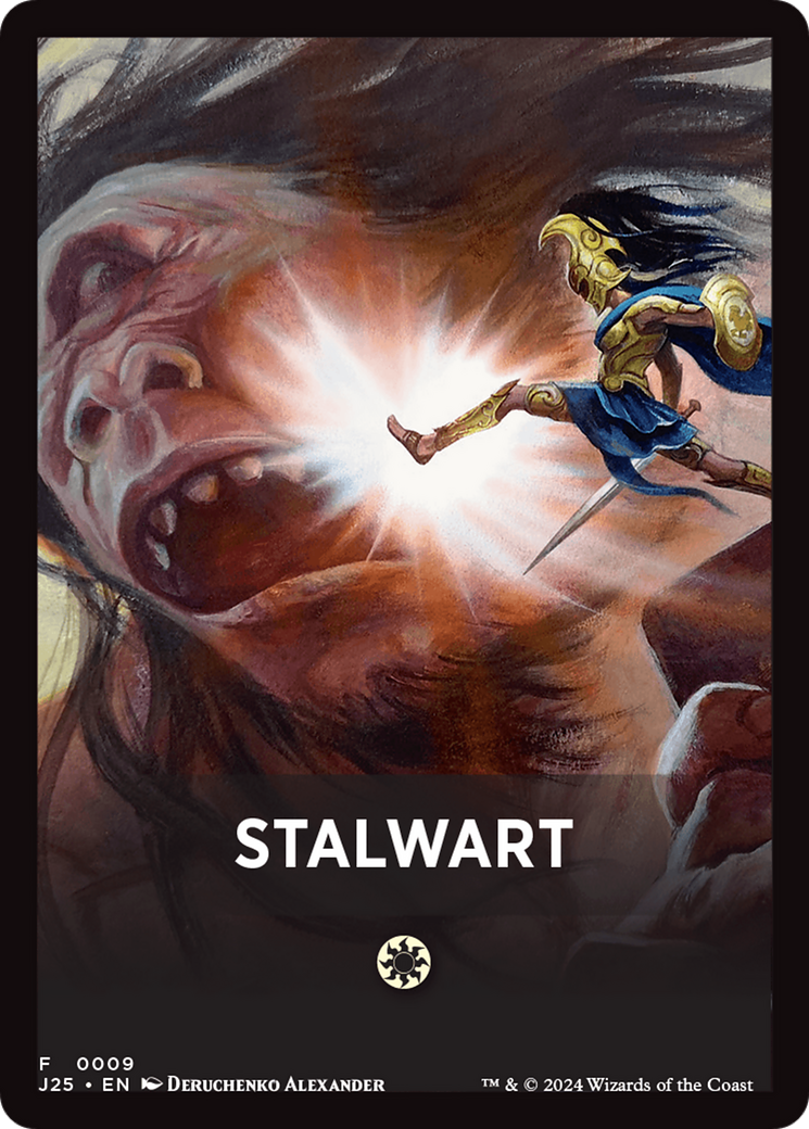 Stalwart Theme Card [Foundations Jumpstart Front Cards] | Mindsight Gaming