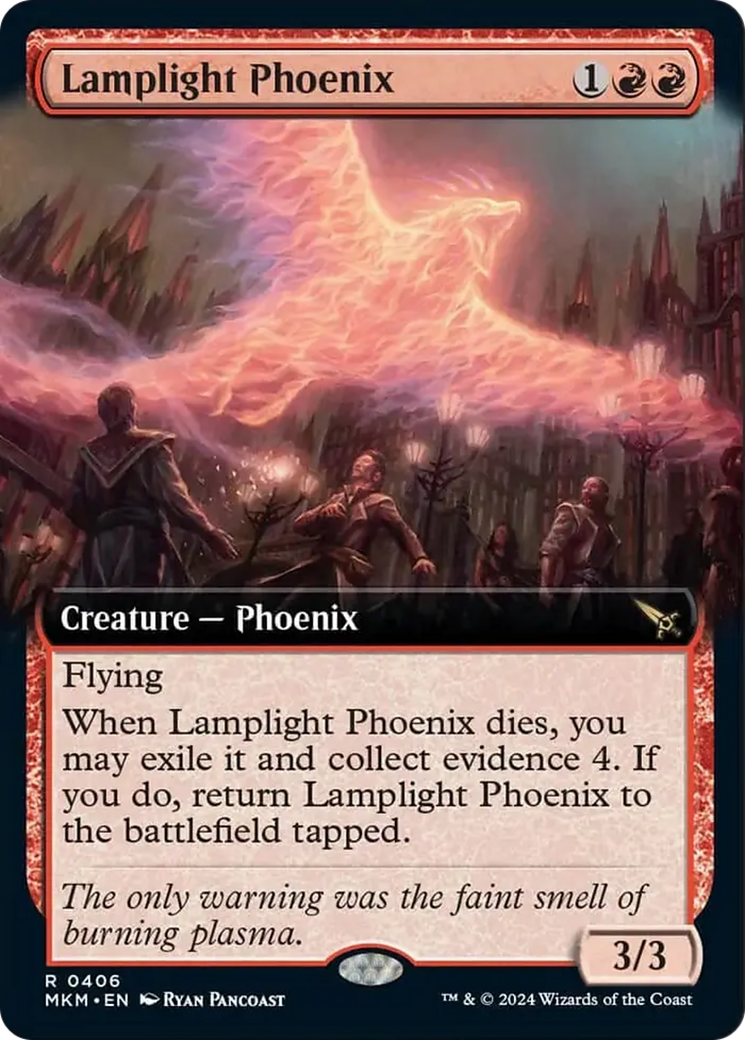 Lamplight Phoenix (Extended Art) [Murders at Karlov Manor] | Mindsight Gaming