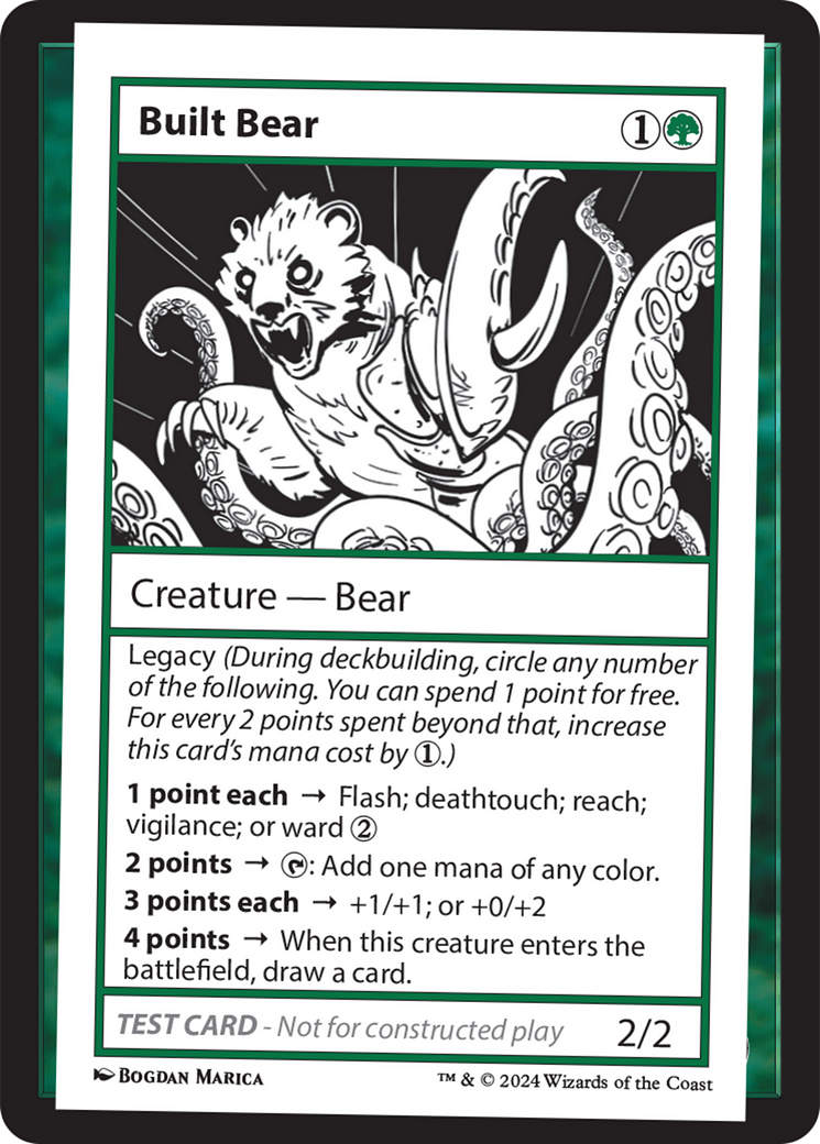 Built Bear [Mystery Booster 2 Playtest Cards] | Mindsight Gaming