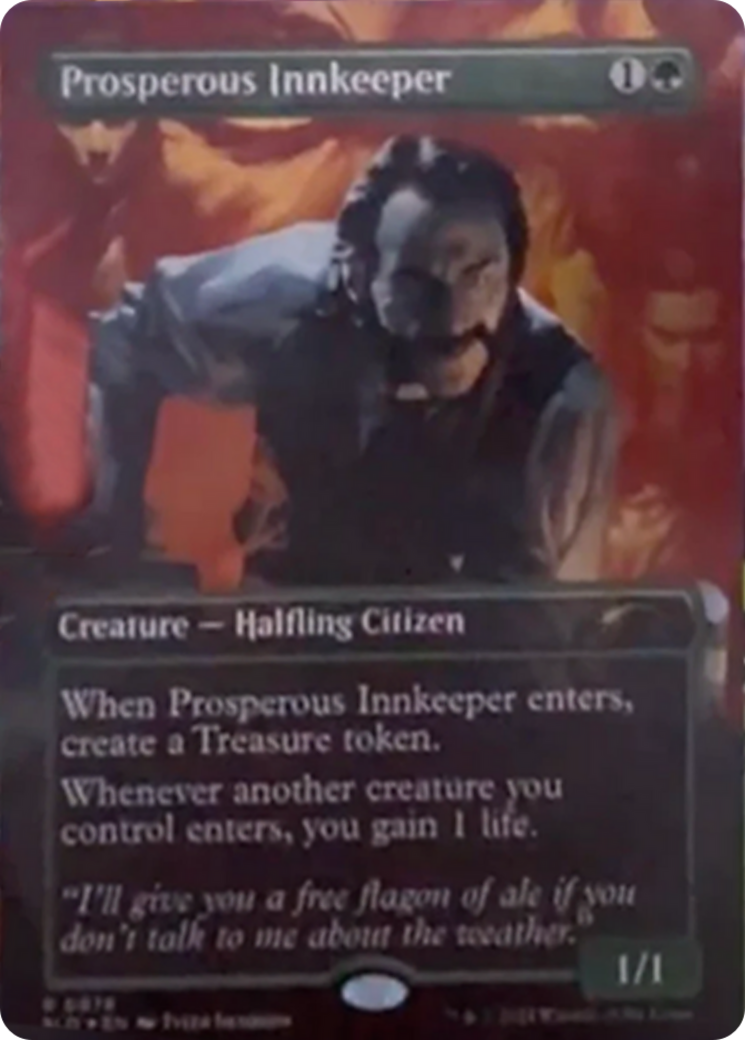 Prosperous Innkeeper (Rainbow Foil) [Secret Lair Drop Series] | Mindsight Gaming