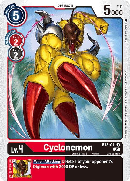 Cyclonemon [BT8-011] [New Awakening] | Mindsight Gaming