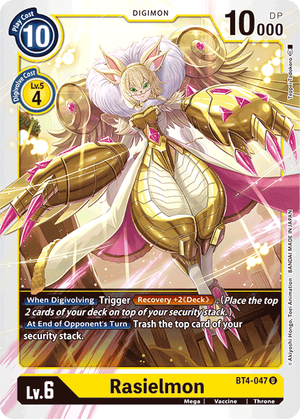 Rasielmon [BT4-047] [Great Legend] | Mindsight Gaming