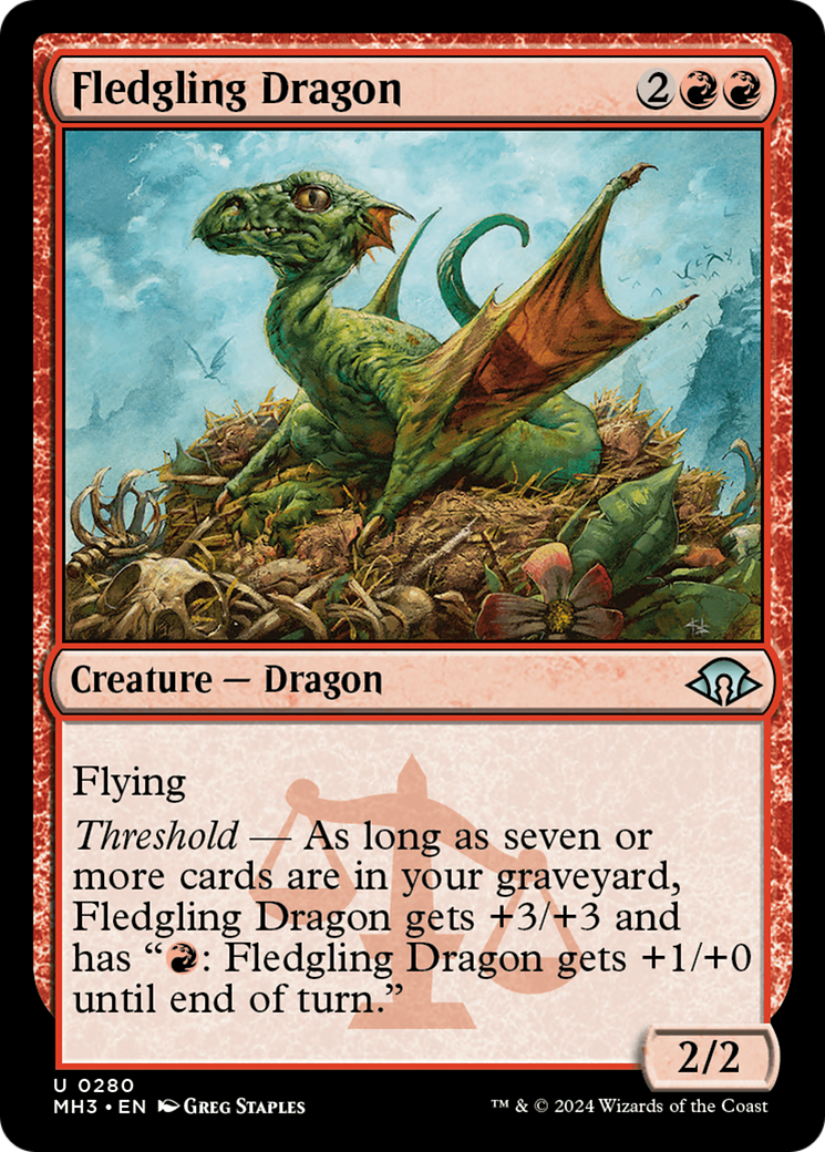 Fledgling Dragon [Modern Horizons 3] | Mindsight Gaming