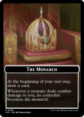 The Monarch // Pirate Double-Sided Token [The Lost Caverns of Ixalan Commander Tokens] | Mindsight Gaming