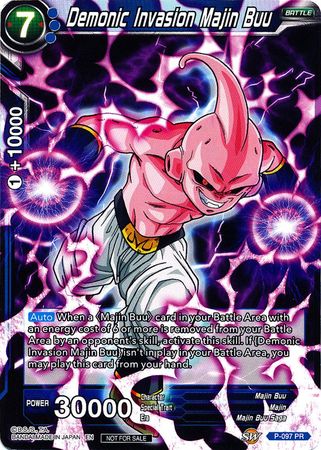 Demonic Invasion Majin Buu (P-097) [Promotion Cards] | Mindsight Gaming