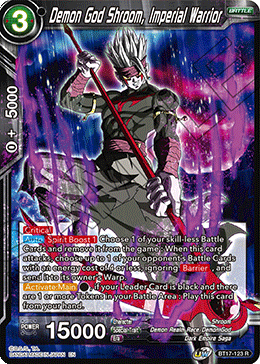 Demon God Shroom, Imperial Warrior (BT17-123) [Ultimate Squad] | Mindsight Gaming