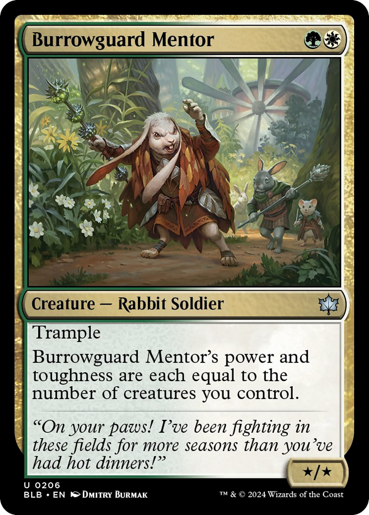 Burrowguard Mentor [Bloomburrow] | Mindsight Gaming