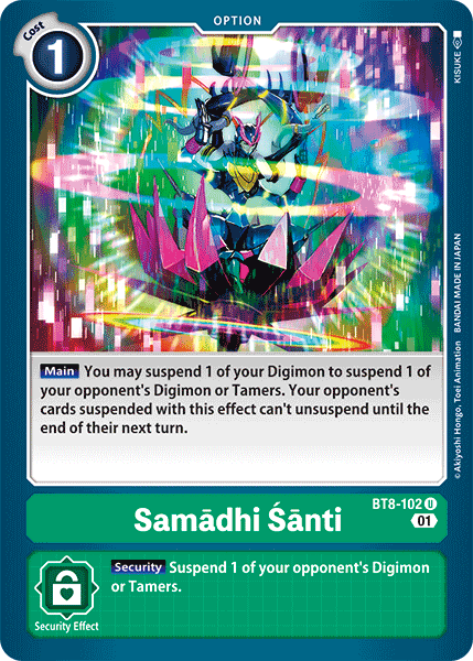 Samadhi Santi [BT8-102] [New Awakening] | Mindsight Gaming