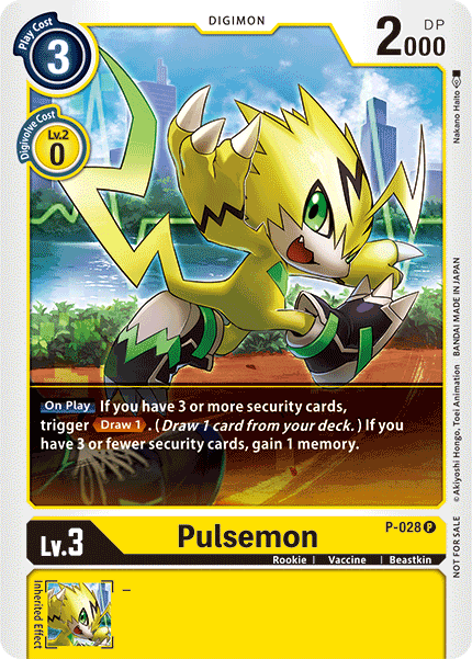 Pulsemon [P-028] [Promotional Cards] | Mindsight Gaming