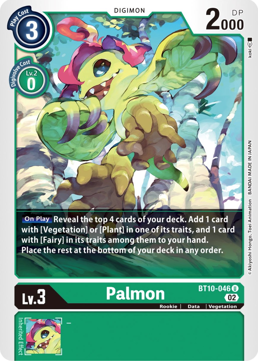 Palmon [BT10-046] [Xros Encounter] | Mindsight Gaming