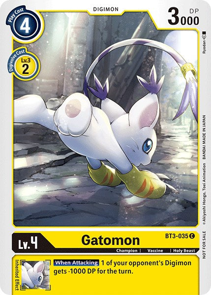 Gatomon [BT3-035] (Official Tournament Pack Vol.3) [Release Special Booster Promos] | Mindsight Gaming