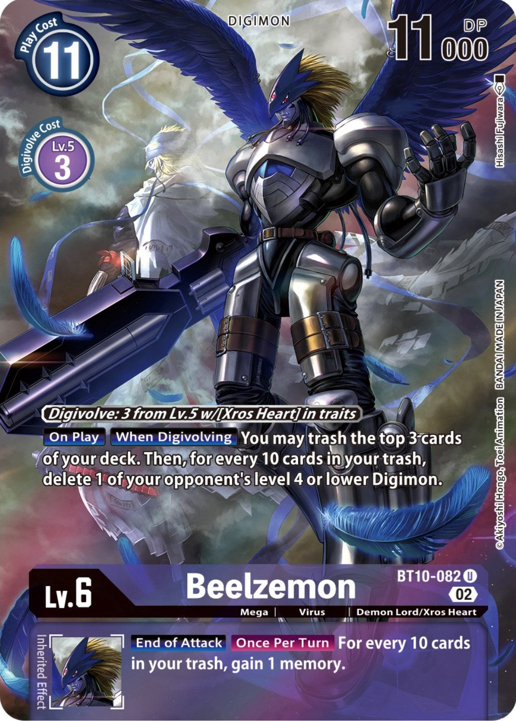 Beelzemon [BT10-082] (Alternate Art) [Xros Encounter] | Mindsight Gaming