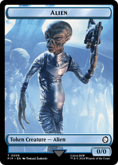 Food (0014) // Alien Double-Sided Token [Fallout Tokens] | Mindsight Gaming