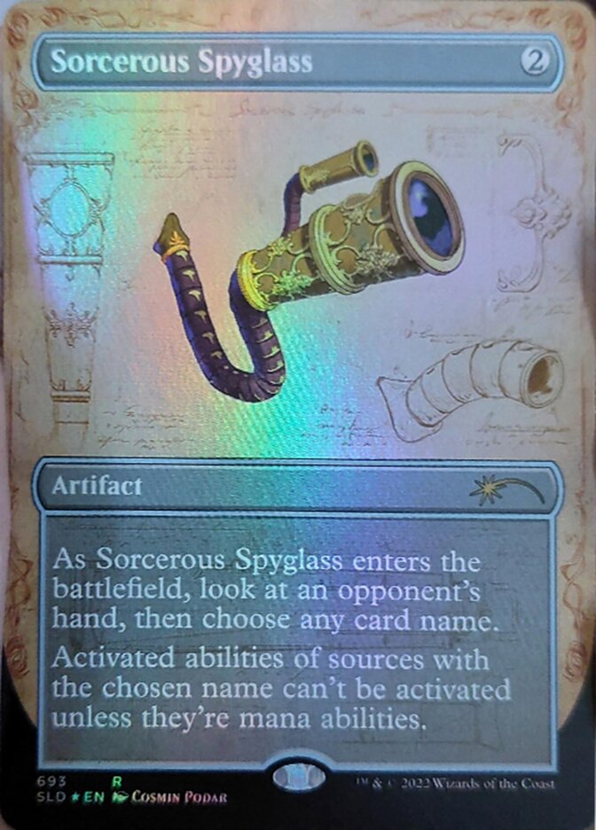 Sorcerous Spyglass (Blueprint) [Secret Lair Drop Promos] | Mindsight Gaming