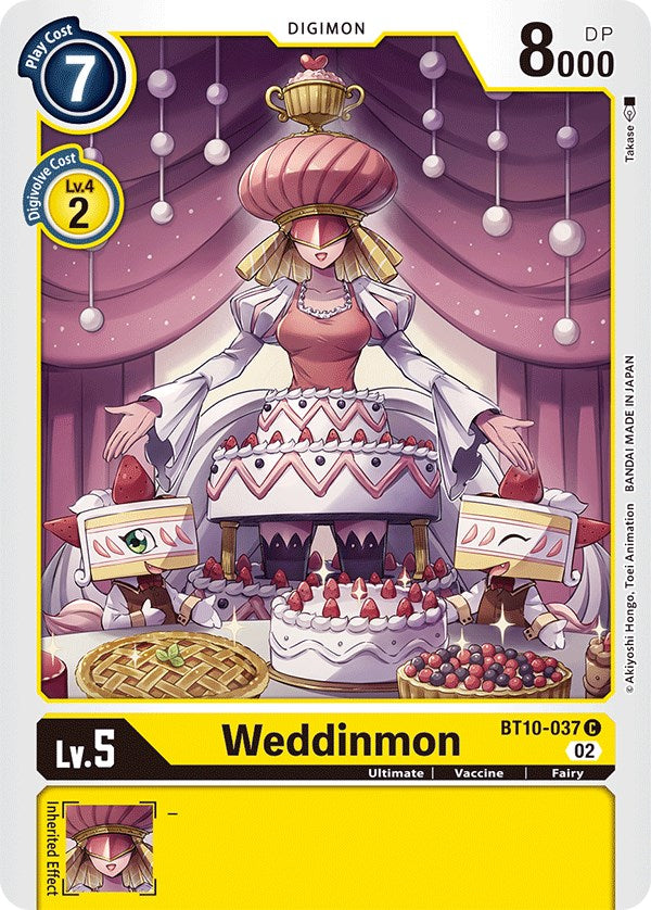 Weddinmon [BT10-037] [Xros Encounter] | Mindsight Gaming