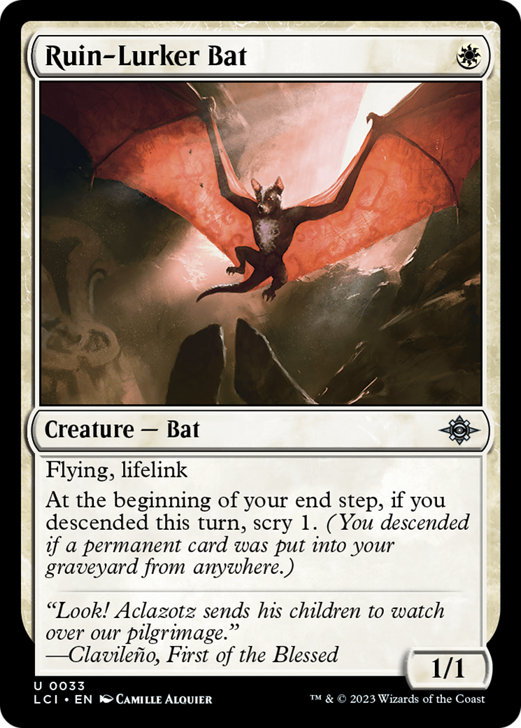 Ruin-Lurker Bat [The Lost Caverns of Ixalan] | Mindsight Gaming