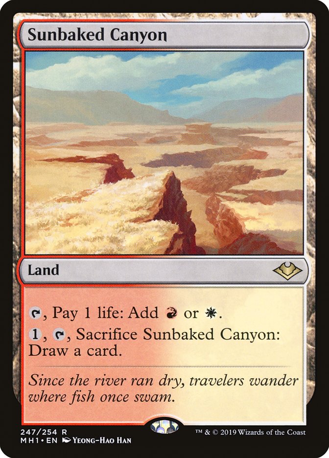 Sunbaked Canyon [Modern Horizons] | Mindsight Gaming