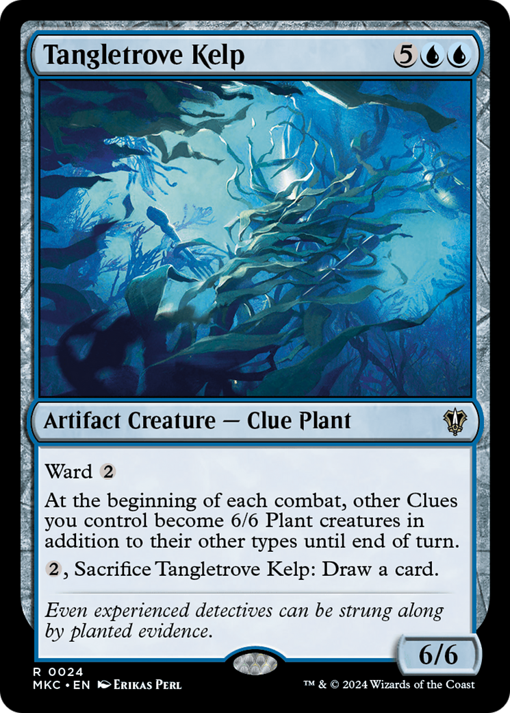 Tangletrove Kelp [Murders at Karlov Manor Commander] | Mindsight Gaming