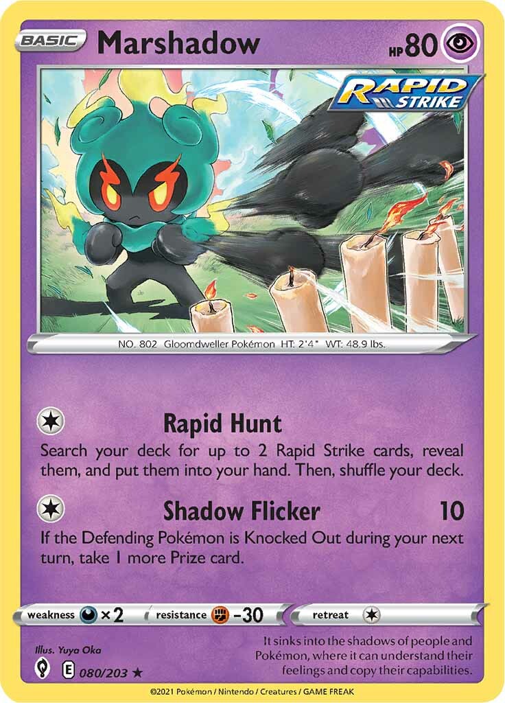 Marshadow (080/203) [Sword & Shield: Evolving Skies] | Mindsight Gaming