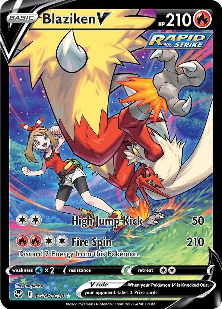 Blaziken V (TG14/TG30) [Sword & Shield: Silver Tempest] | Mindsight Gaming