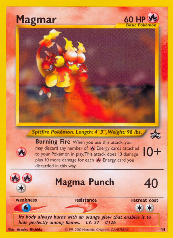 Magmar (44) [Wizards of the Coast: Black Star Promos] | Mindsight Gaming