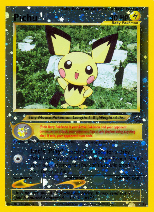 Pichu (35) [Wizards of the Coast: Black Star Promos] | Mindsight Gaming