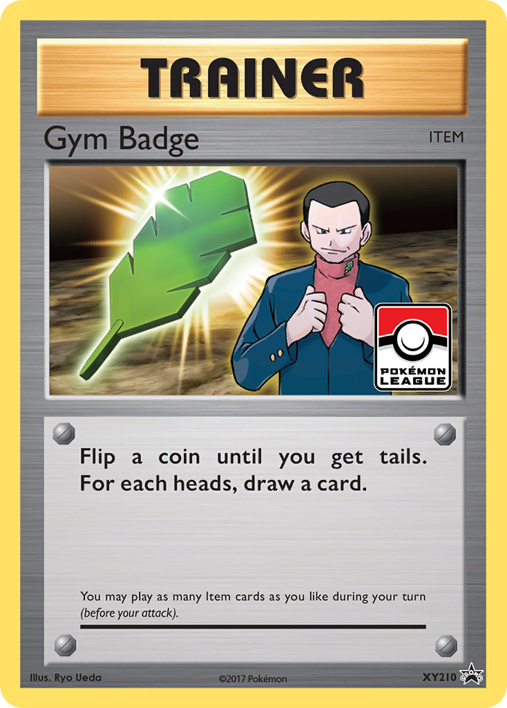 Gym Badge (XY210) (Giovanni) [XY: Black Star Promos] | Mindsight Gaming