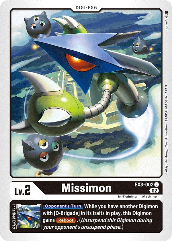 Missimon [EX3-002] [Draconic Roar] | Mindsight Gaming