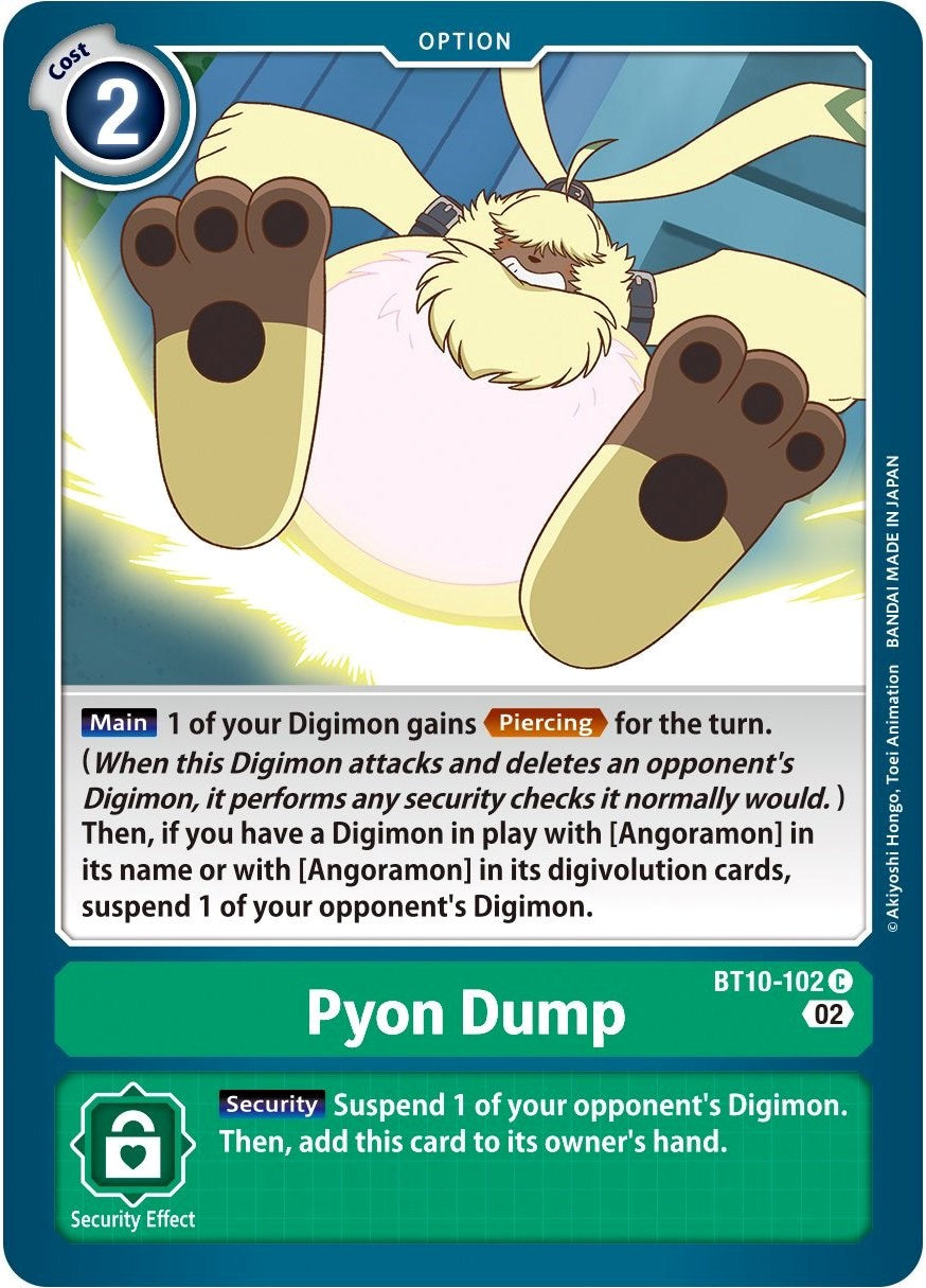 Pyon Dump [BT10-102] [Xros Encounter] | Mindsight Gaming