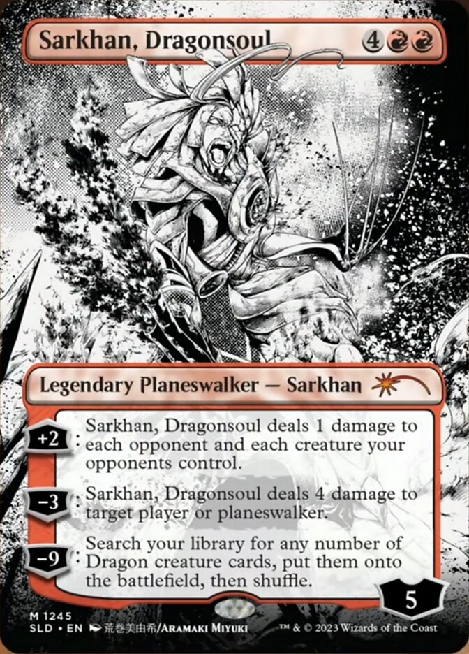 Sarkhan, Dragonsoul (Borderless) [Secret Lair Drop Series] | Mindsight Gaming