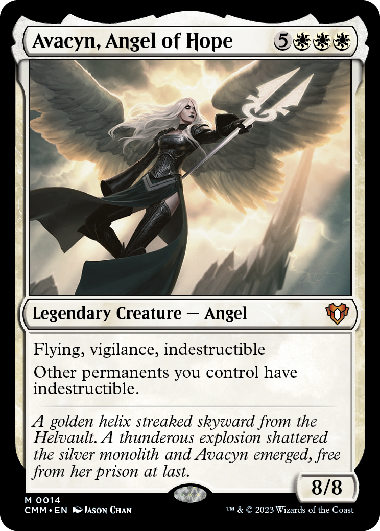 Avacyn, Angel of Hope [Commander Masters] | Mindsight Gaming