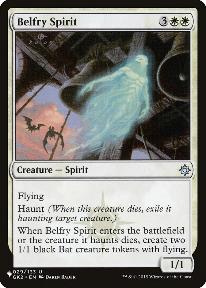 Belfry Spirit [The List] | Mindsight Gaming