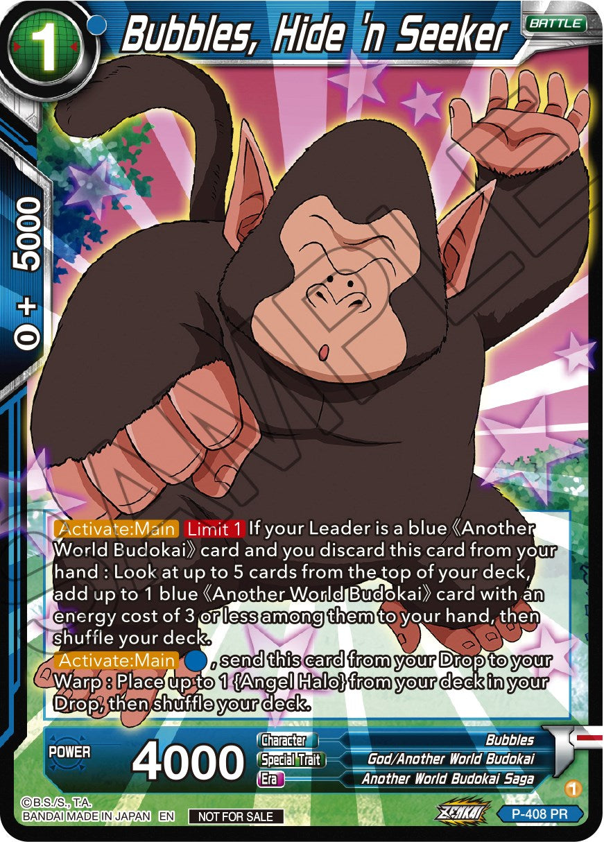 Bubbles, Hide 'n Seeker (Zenkai Series Tournament Pack Vol.1) (P-408) [Tournament Promotion Cards] | Mindsight Gaming