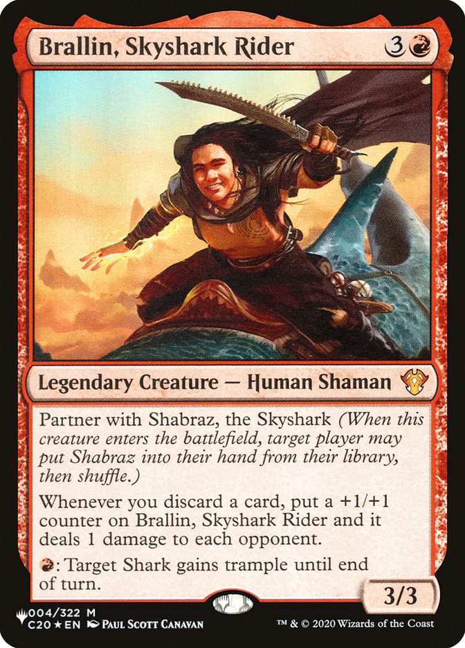 Brallin, Skyshark Rider [The List] | Mindsight Gaming